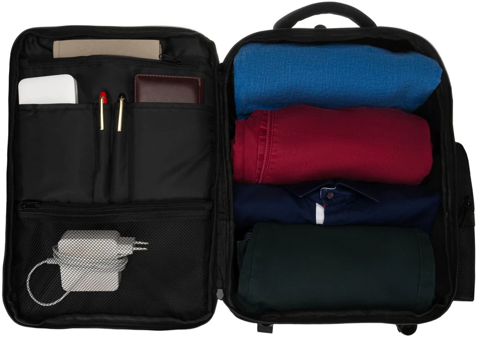 Kuprinė unisex Peterson, juoda K17