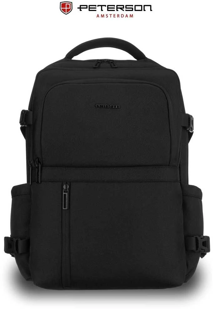 Kuprinė unisex Peterson, juoda K19