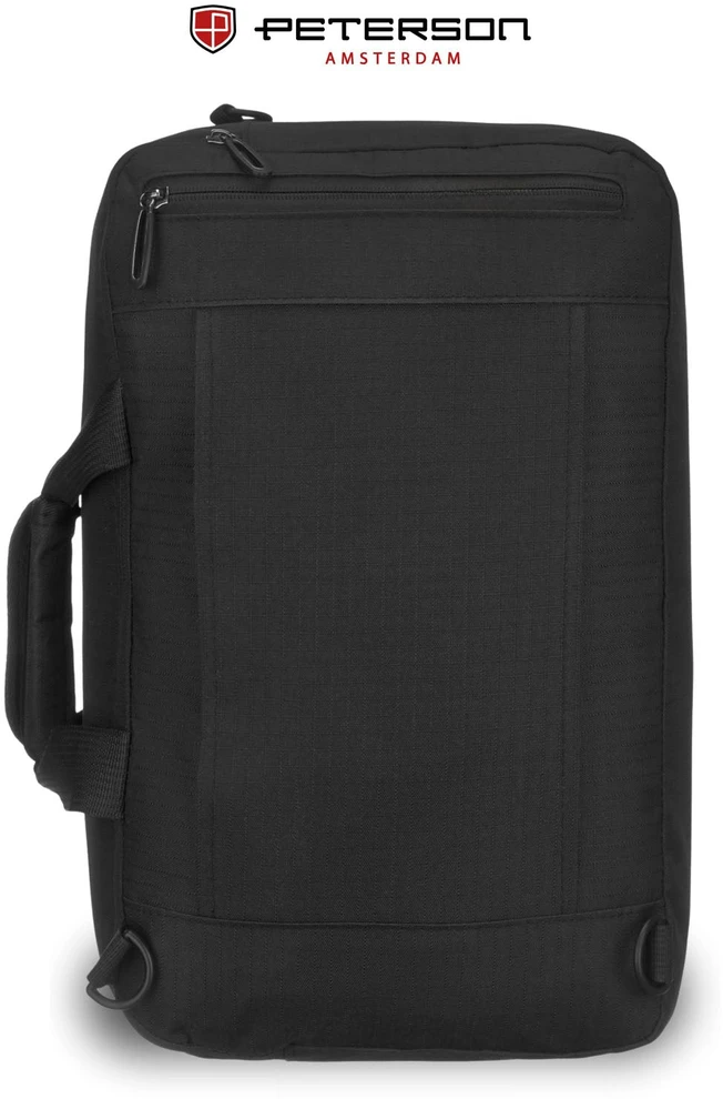 Kuprinė unisex Peterson, juoda K23