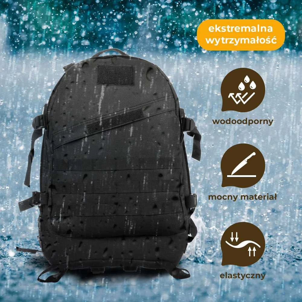 Kuprinė unisex Peterson, juoda K27