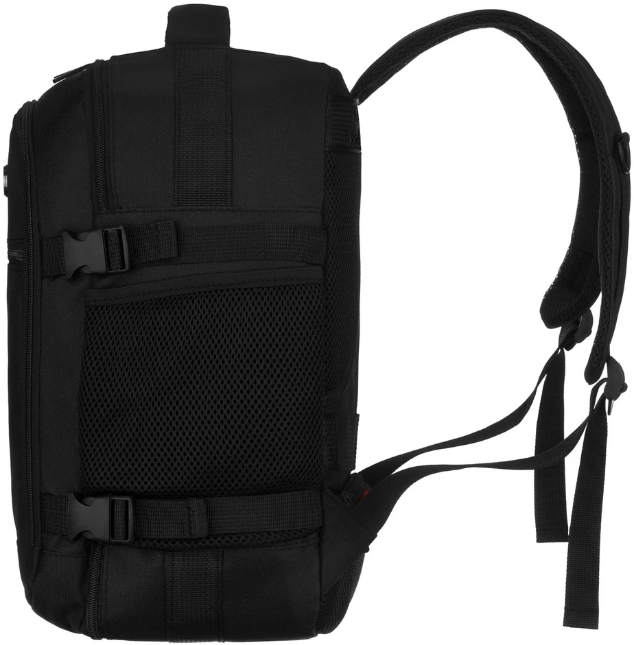 Kuprinė unisex Peterson, juoda K49