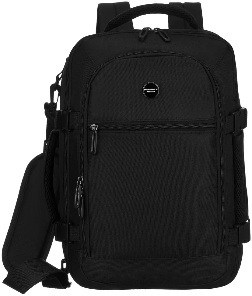 Kuprinė unisex Peterson, juoda K49