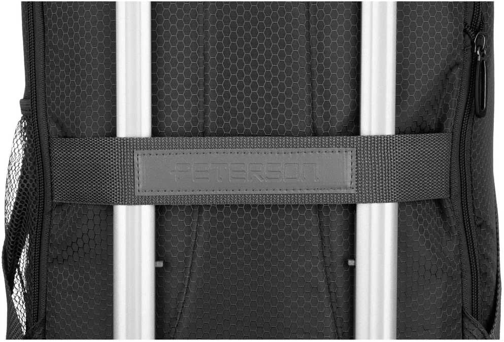 Kuprinė unisex Peterson, pilka K4