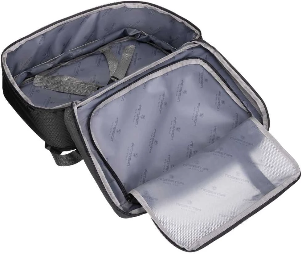 Kuprinė unisex Peterson, pilka K4
