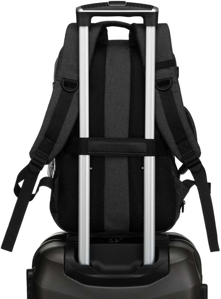 Kuprinė unisex Peterson, pilka K8