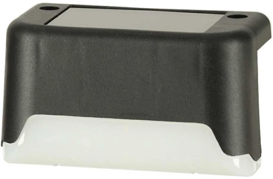 Lauko LED saulės šviestuvai laiptams su sutemų jutikliu, 8 vnt.