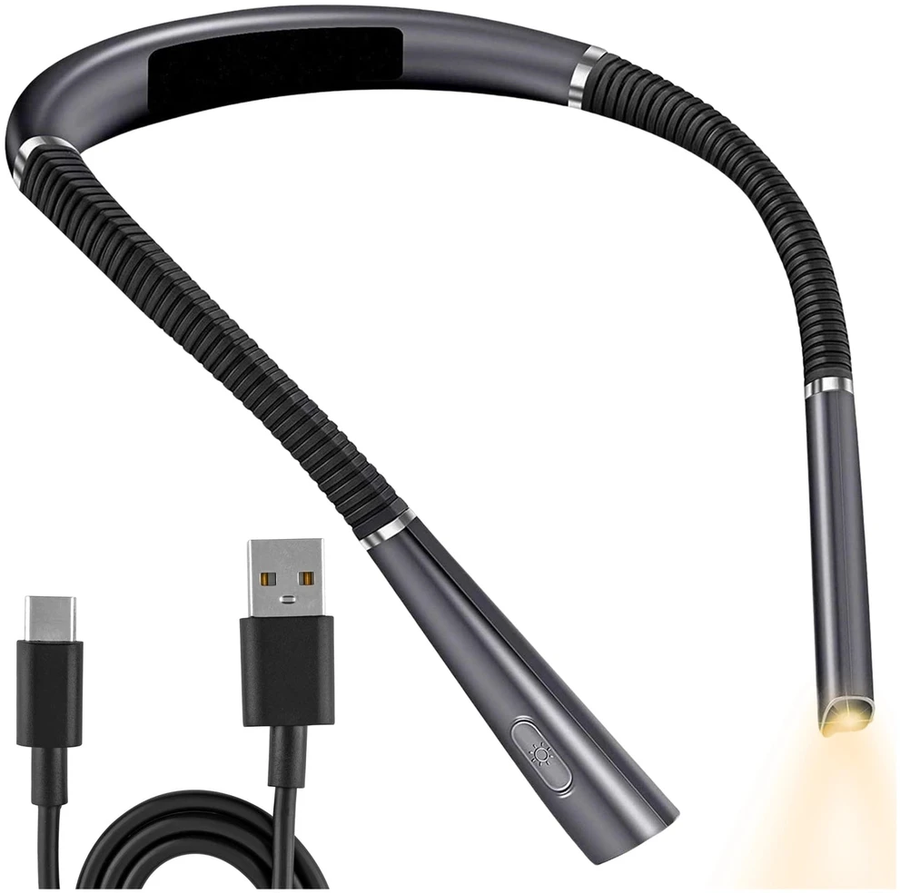 LED kaklo skaitymo lempa, USB, 56 cm Z13