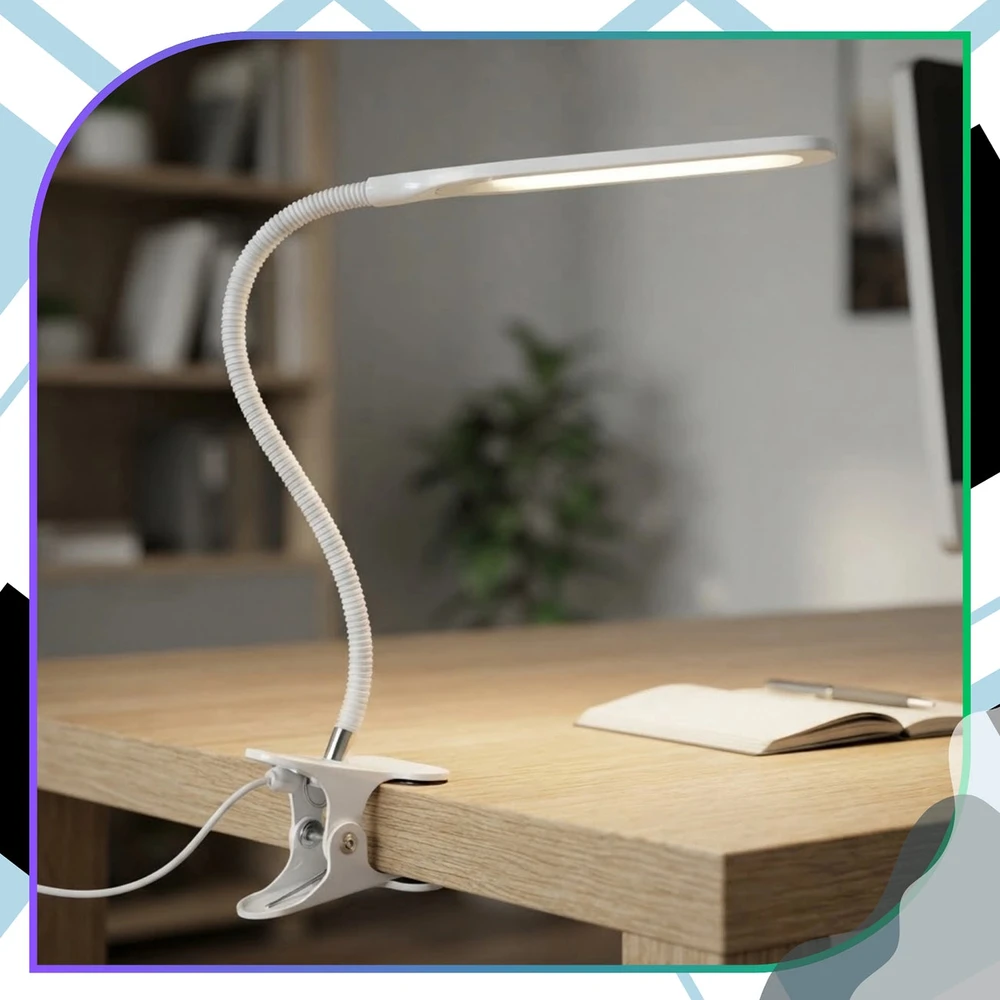 LED lempa skaitymui su spaustuku, USB