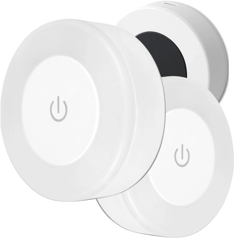 LED sieniniai belaidžiai šviestuvai USB, 2 vnt. B24