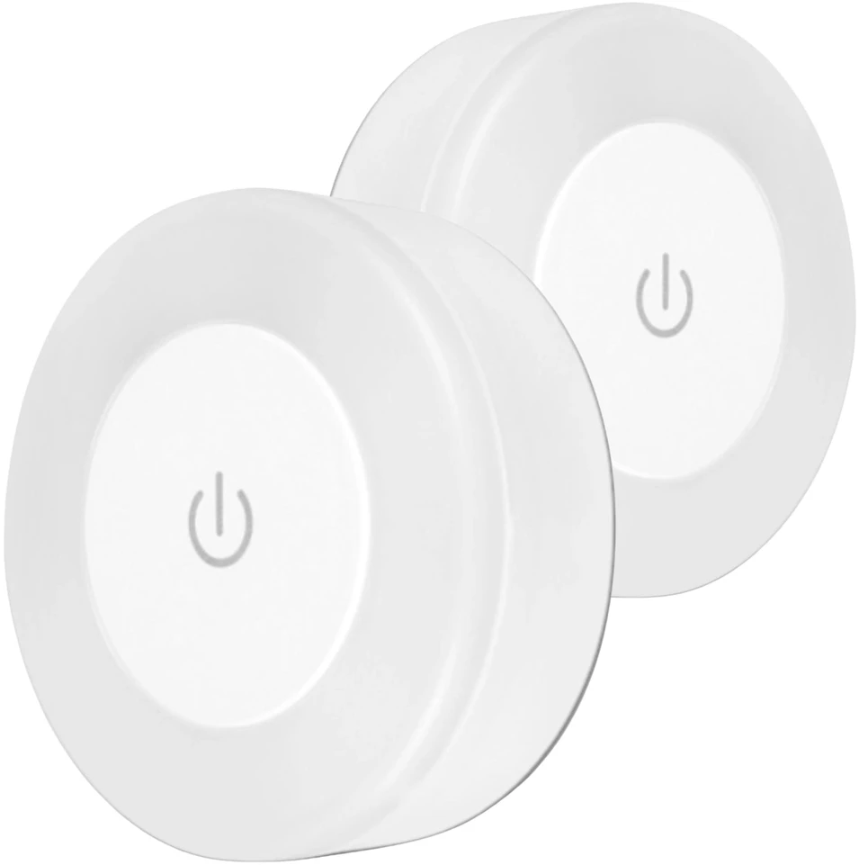 LED sieniniai belaidžiai šviestuvai USB, 2 vnt. B24