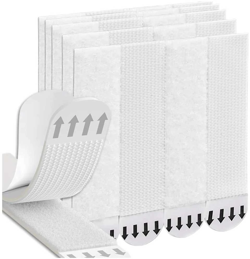 Lipnūs Velcro tvirtinimo dirželiai 16×70 mm, 12 porų