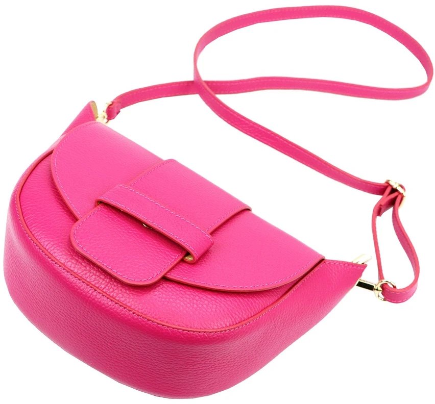 Vera Pelle Torebka Damska Listonoszka Skóra Naturalna Mała Crossbody