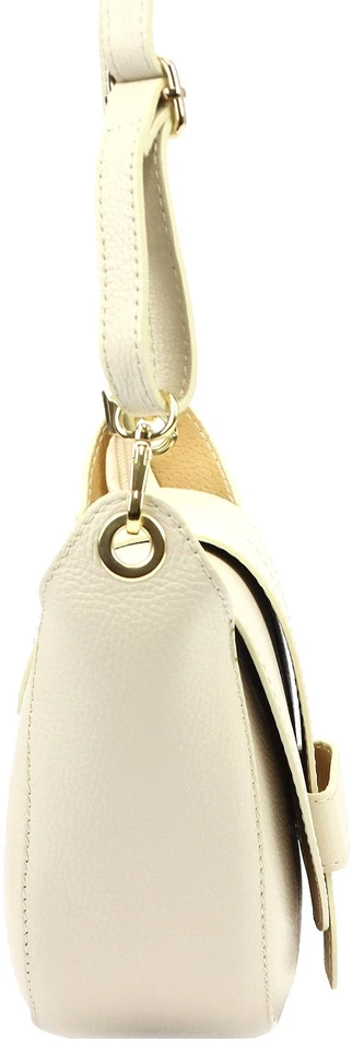Vera Pelle Torebka Damska Listonoszka Skóra Naturalna Mała Crossbody