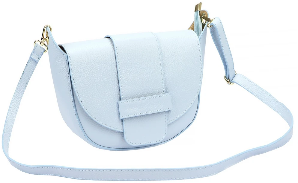 Vera Pelle Torebka Damska Listonoszka Skóra Naturalna Mała Crossbody