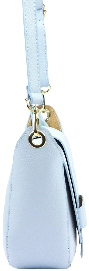 Vera Pelle Torebka Damska Listonoszka Skóra Naturalna Mała Crossbody