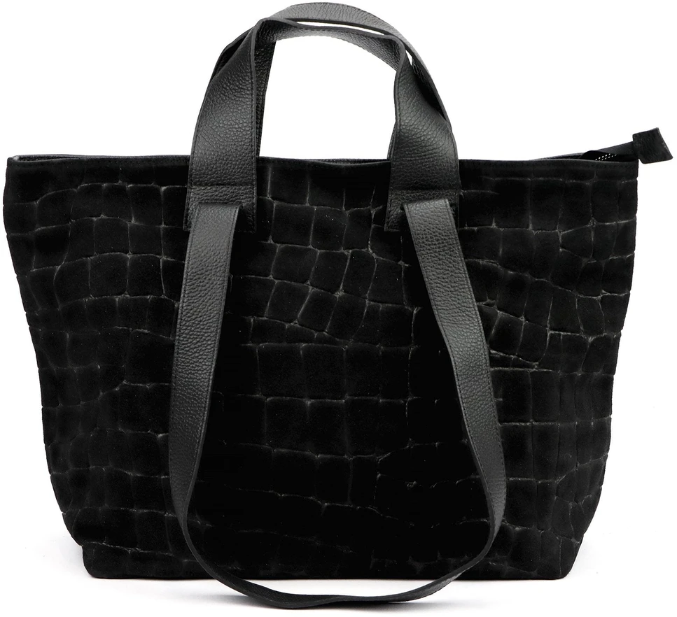 Didelė odinė A4 shopper'ė Luka 25-077 CROCO
