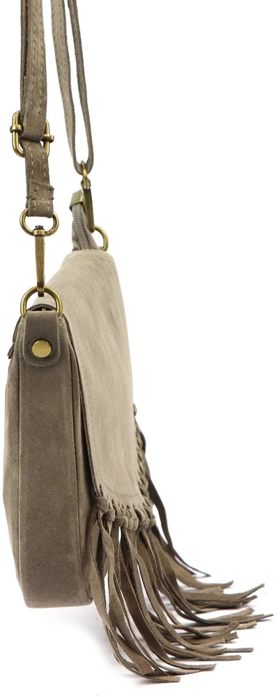 Luka 25-086 taupe natūralios odos rankinė