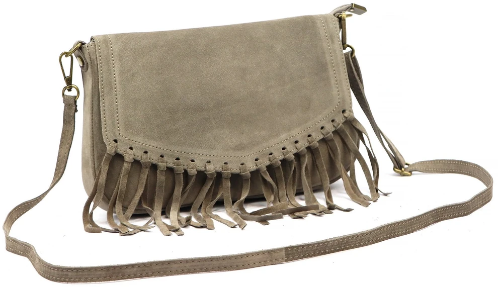 Luka 25-086 taupe natūralios odos rankinė