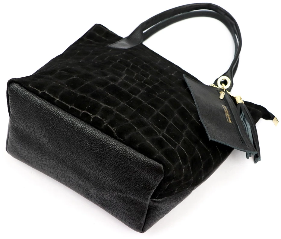 Odinė rankinė per petį Luka 26-036 CROCO