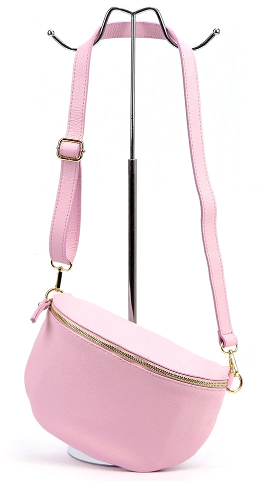 Vera Pelle Torebka Damska Listonoszka Skóra Naturalna Nerka Crossbody