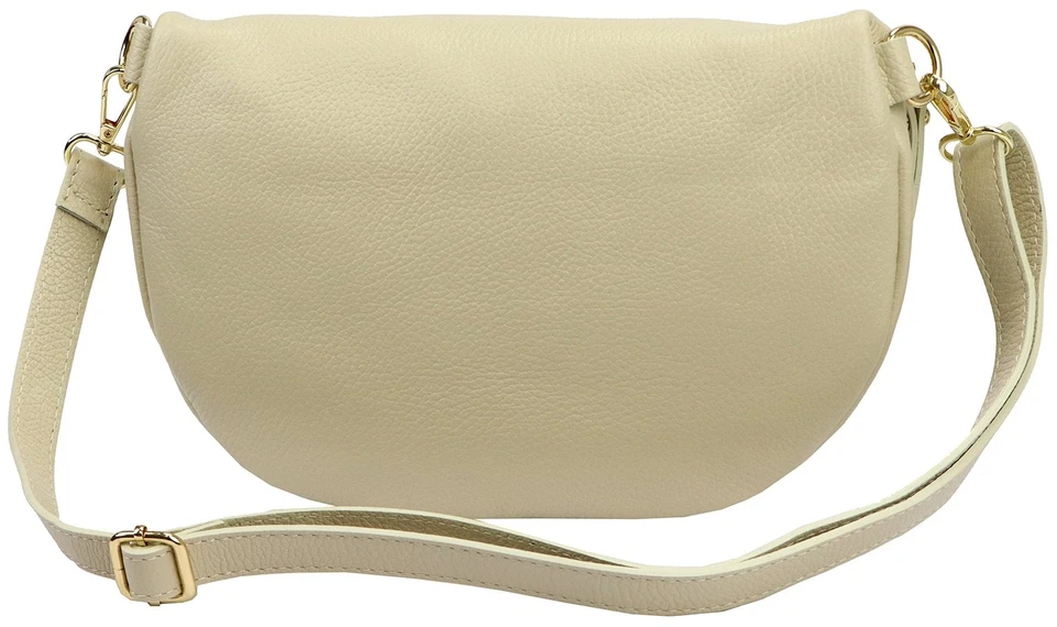 Vera Pelle Torebka Damska Listonoszka Skóra Naturalna Nerka Crossbody