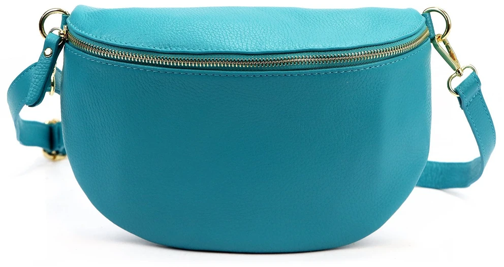 Vera Pelle Torebka Damska Listonoszka Skóra Naturalna Nerka Crossbody