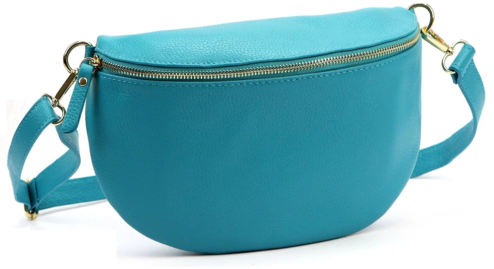 Vera Pelle Torebka Damska Listonoszka Skóra Naturalna Nerka Crossbody