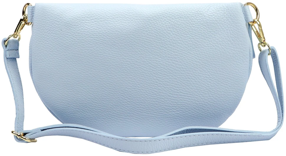 Vera Pelle Torebka Damska Listonoszka Skóra Naturalna Nerka Crossbody