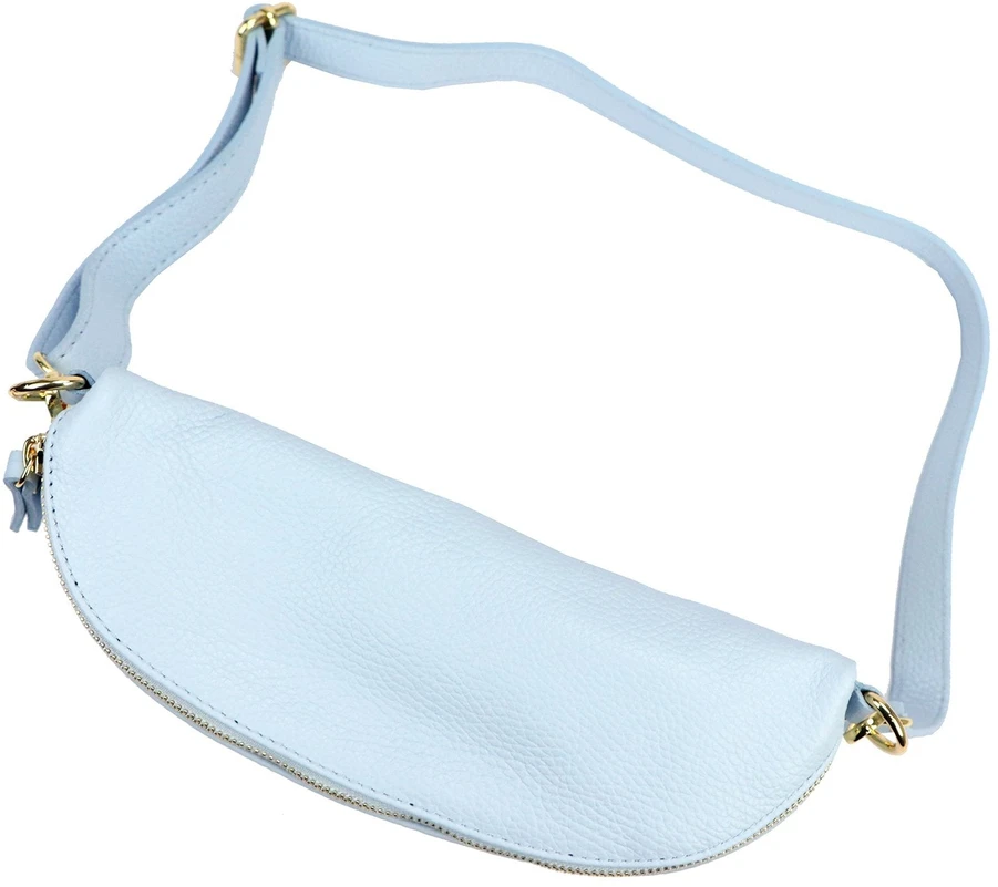 Vera Pelle Torebka Damska Listonoszka Skóra Naturalna Nerka Crossbody