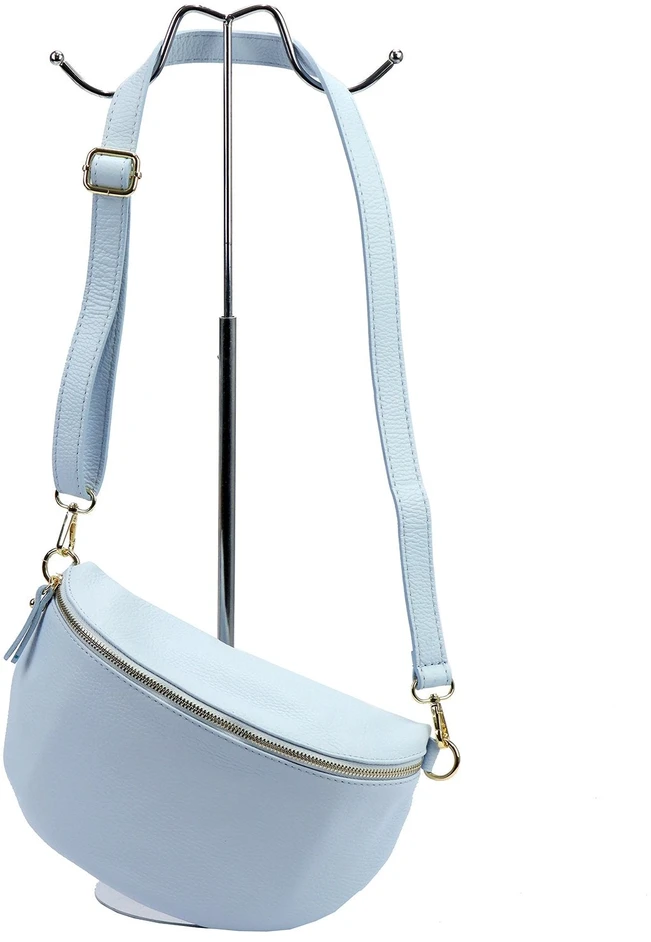 Vera Pelle Torebka Damska Listonoszka Skóra Naturalna Nerka Crossbody
