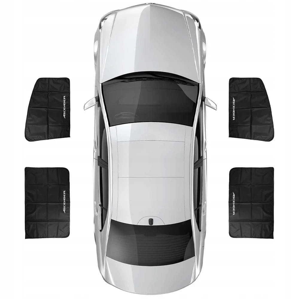 Magnetinė saulės uždanga, priekinė keleivio, automobilinė
