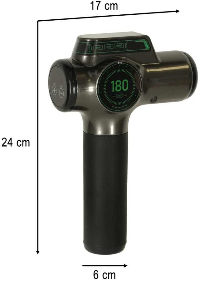 Masažuoklis su LED ekranu 8in1