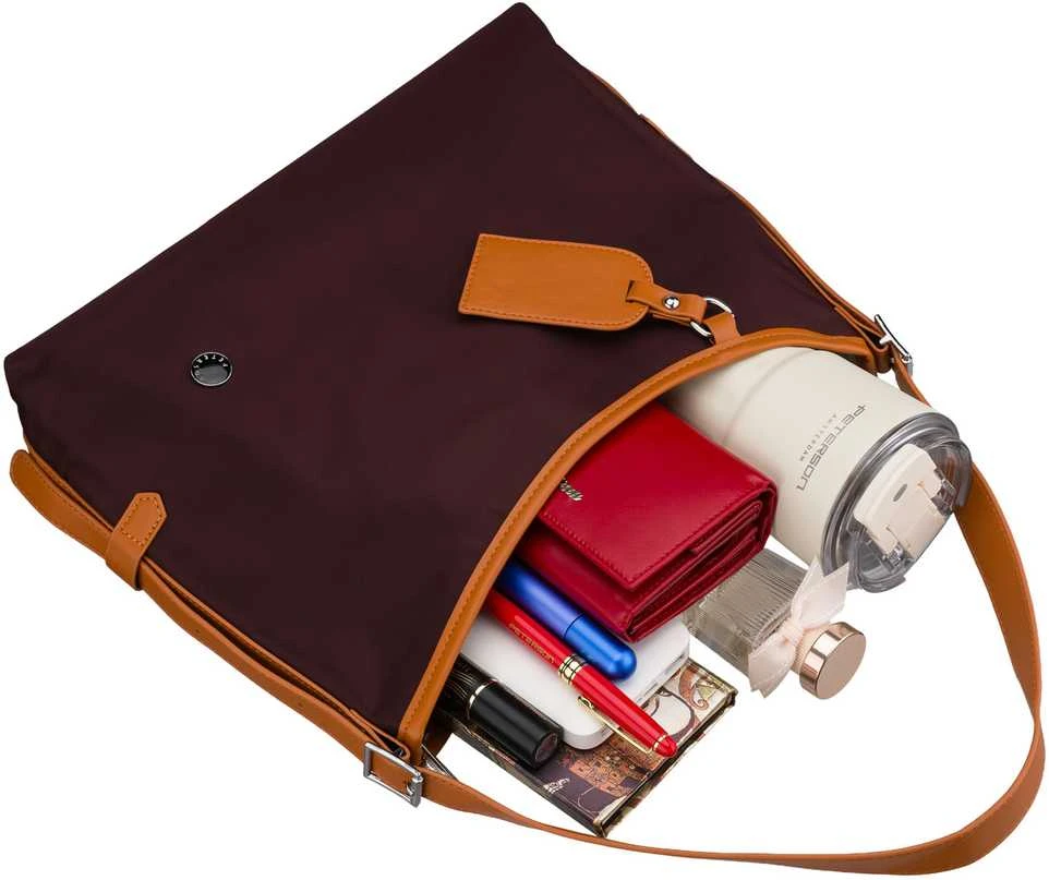 Maža rankinė moterims Peterson, bordo B510