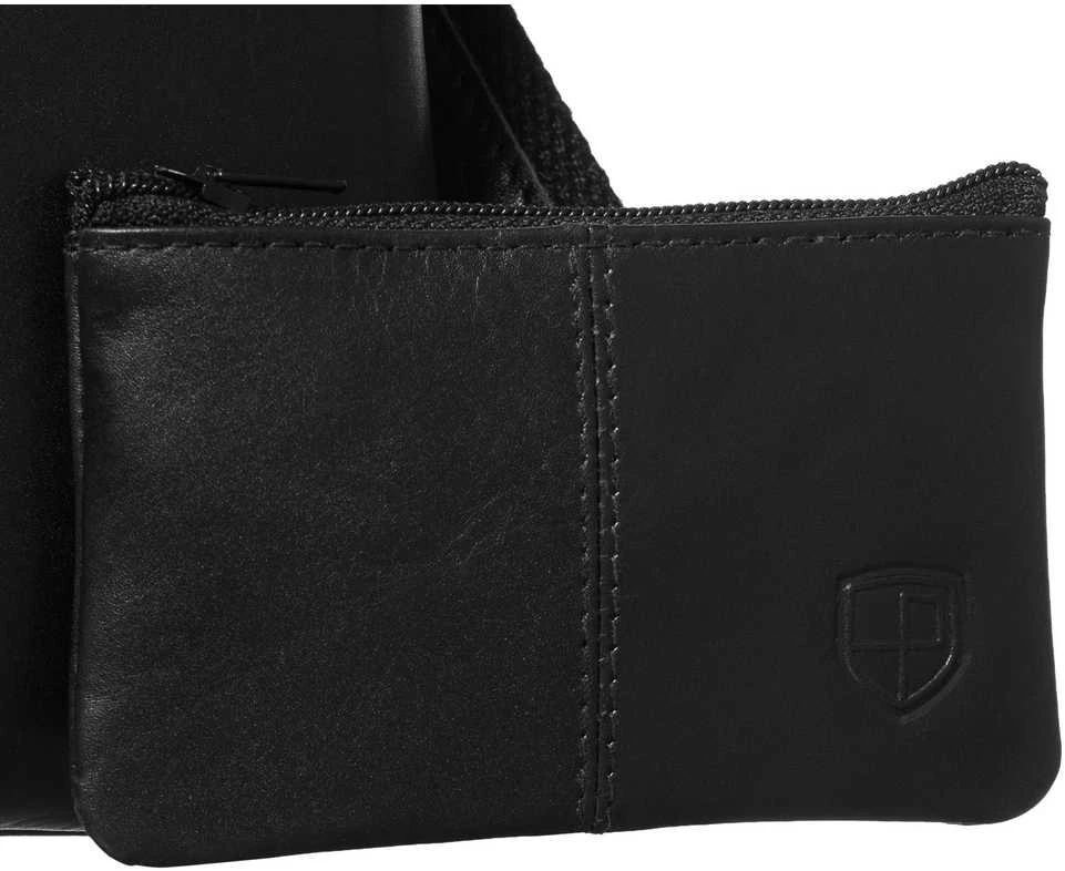 Maža vyriška odinė crossbody rankinė Peterson, ruda AX22