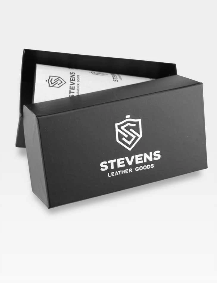 Mažas odinis dėklas raktams, monetoms Stevens P50