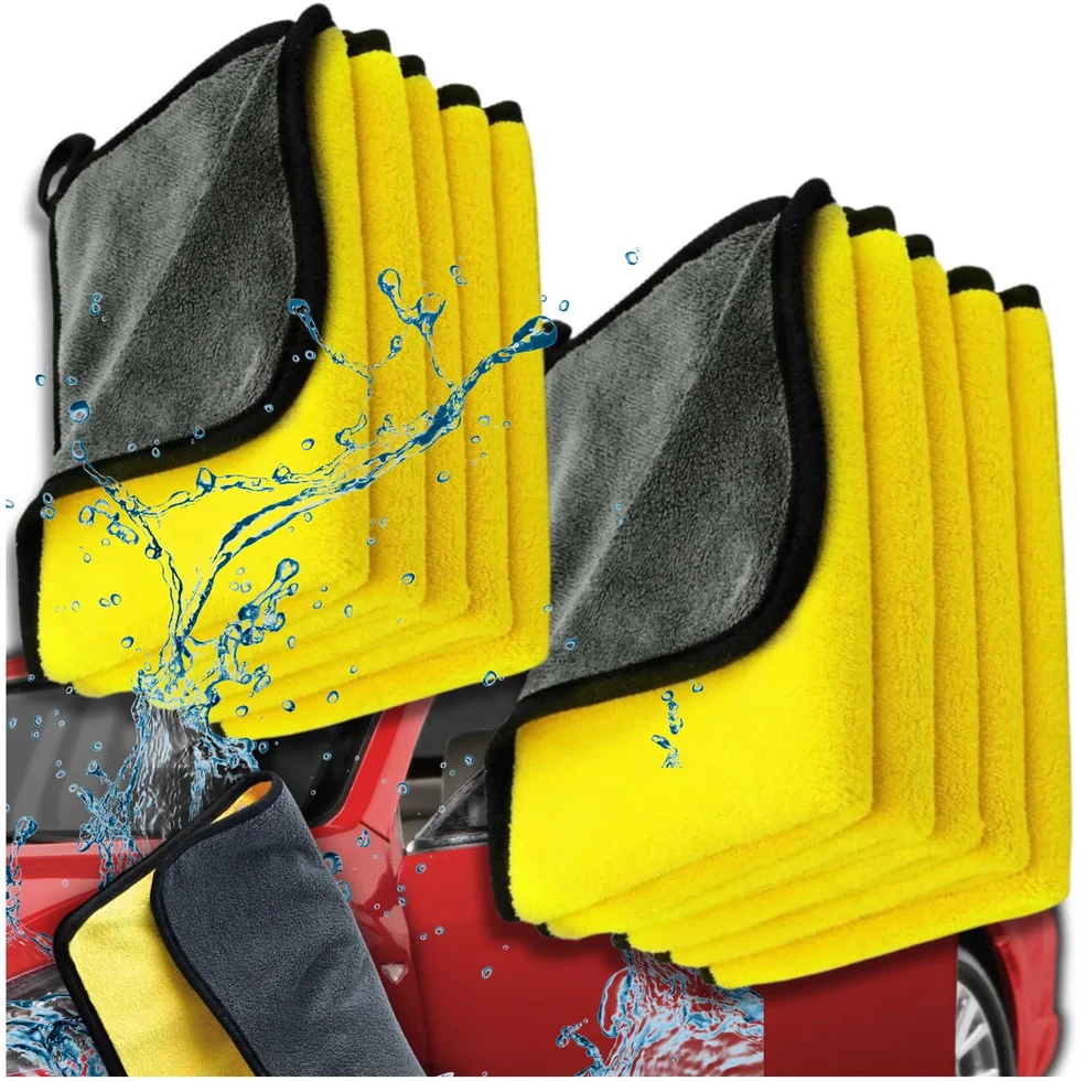 Mikropluošto rankšluosčiai automobiliui 30x30 cm (10 vnt.) A13