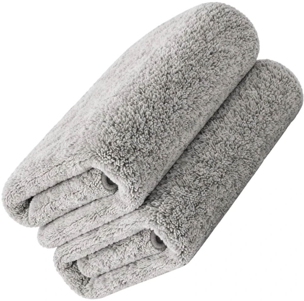 Mikropluošto šluostės pilkos 30 x 30 cm, 2 vnt. DH117