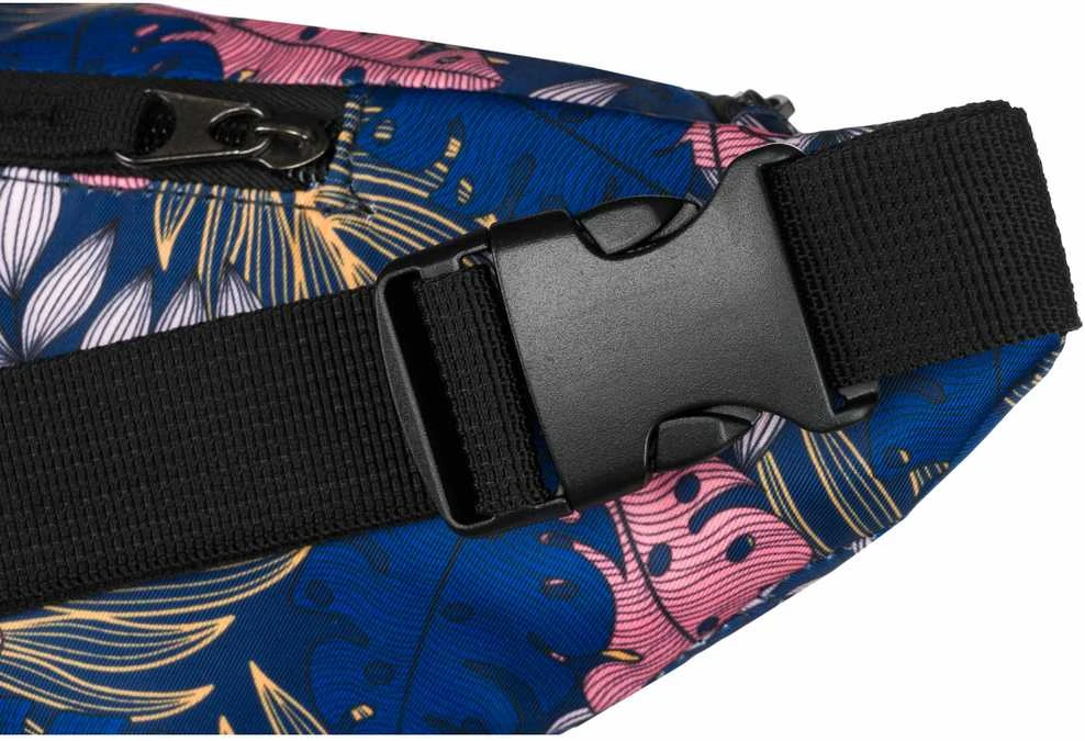 Moteriška gėlėta rankinė per petį arba ant juosmens