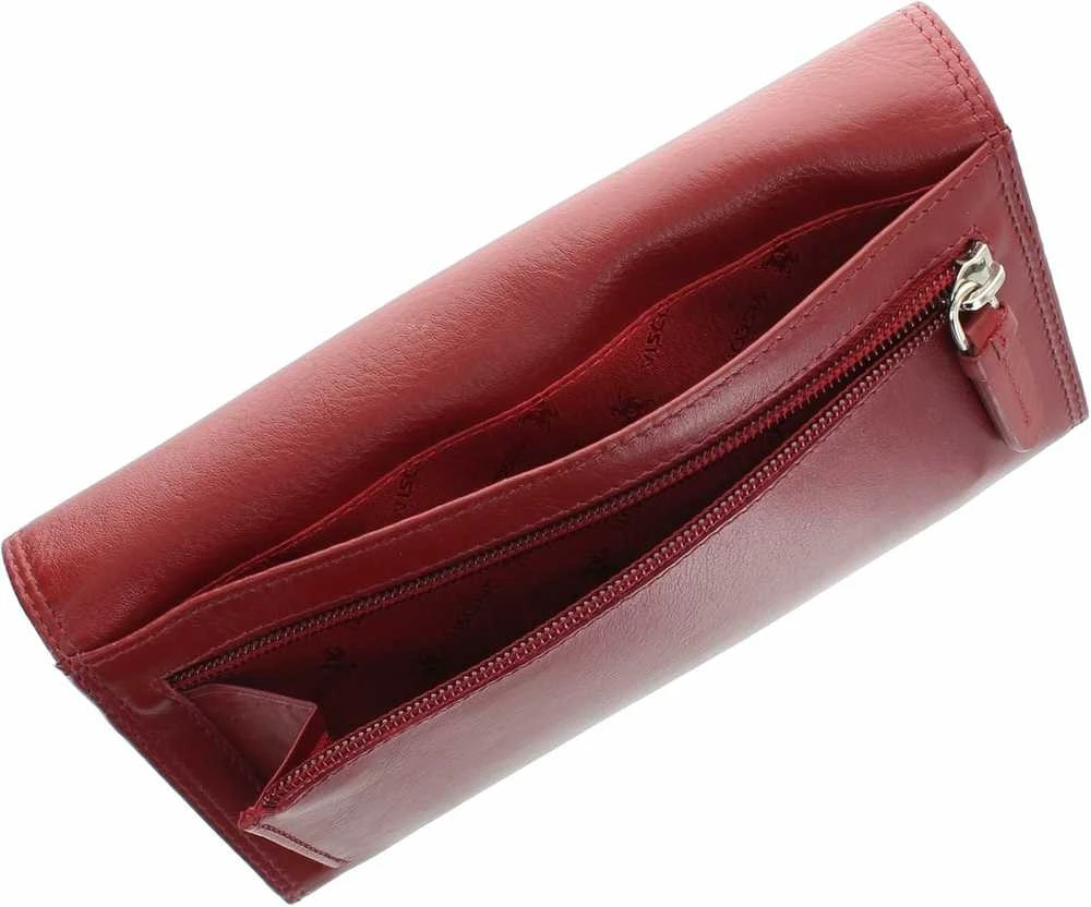 Moteriška odinė piniginė Visconti HT35, raudona