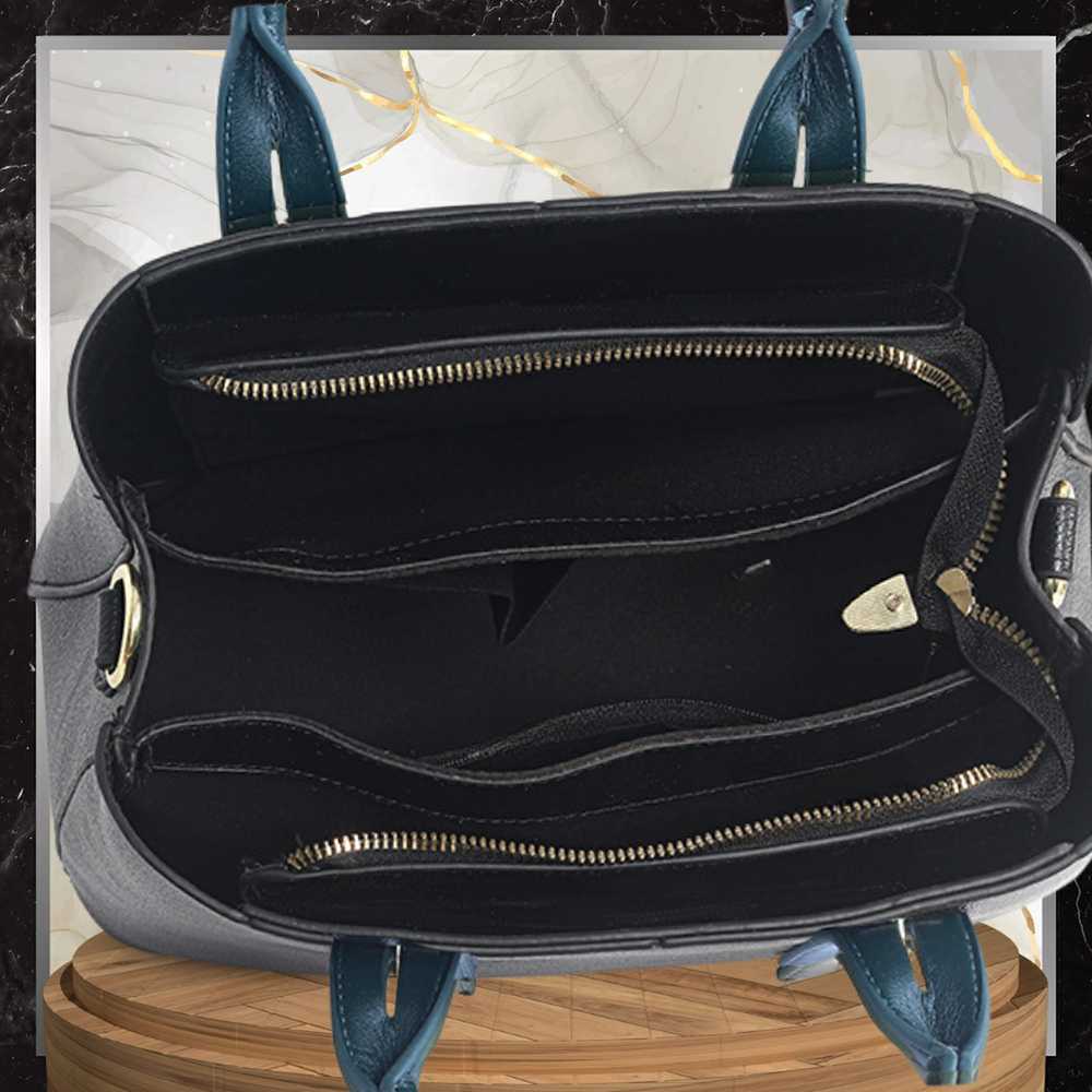 Moteriška odinė rankinė BAD&BAGS, juoda