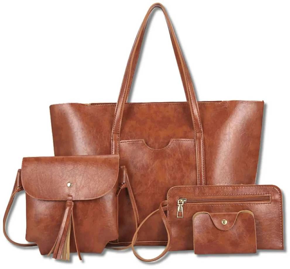 Moteriška odinė rankinė BAD&BAGS, ruda