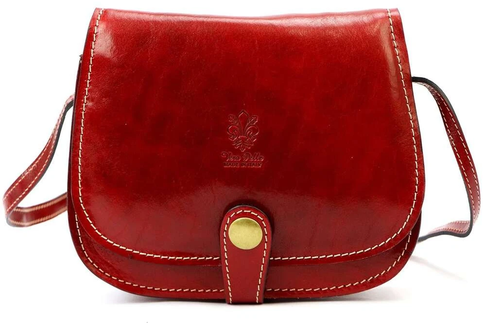 Moteriška odinė rankinė Florence ART. 882, raudona, crossbody