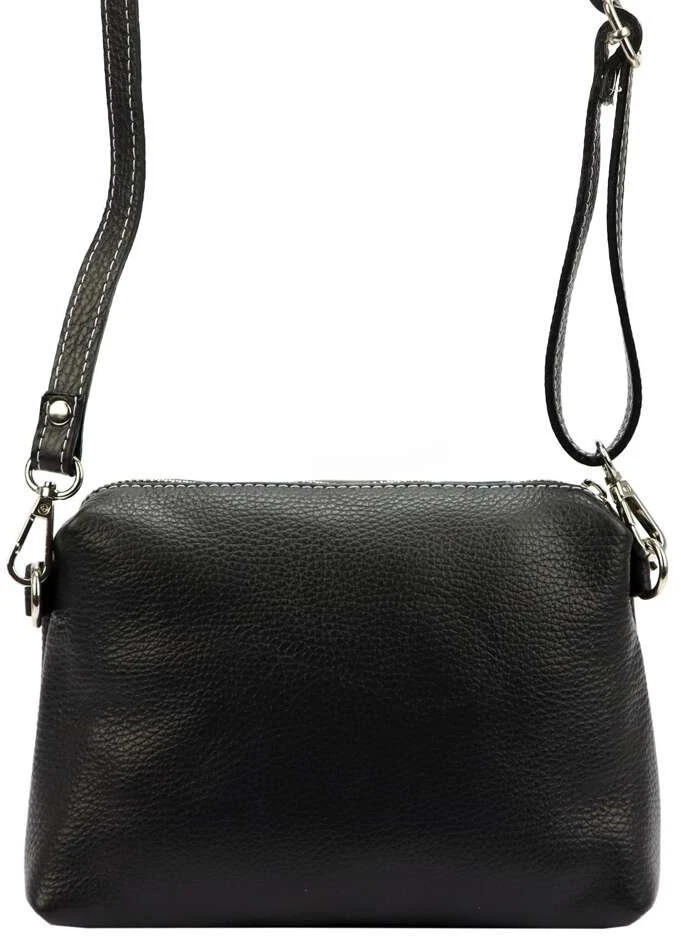 Moteriška odinė rankinė Patrizia 419-051, žalia, crossbody stiliaus