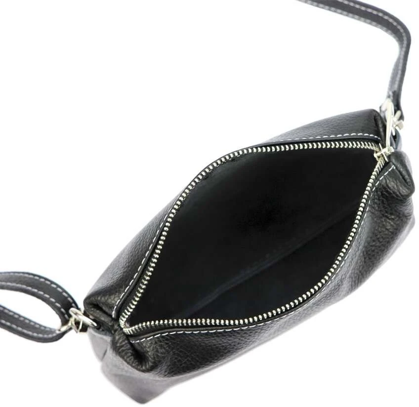 Moteriška odinė rankinė Patrizia 419-051, žalia, crossbody stiliaus
