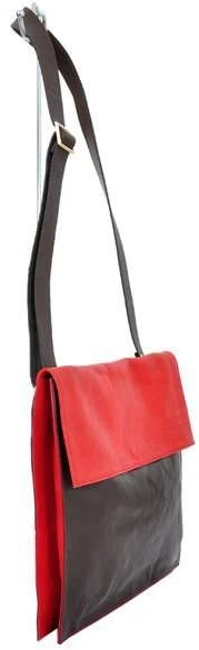Moteriška odinė rankinė Pierre Cardin 1403, mėlyna/pilka, didelė, telpa A4