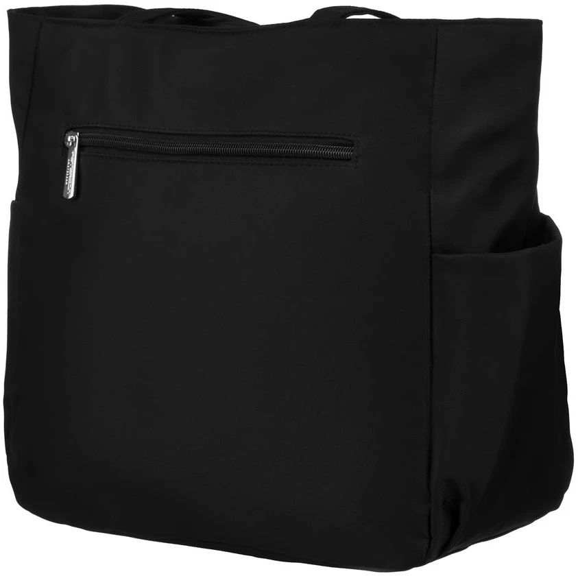 Moteriška „Peterson“ shopper tipo rankinė A4 formato, juoda, iš dirbtinės odos RM2
