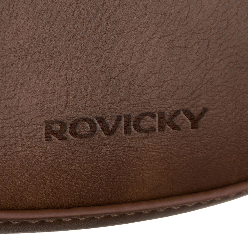 Moteriška ruda eko odos bagetės rankinė Rovicky H47