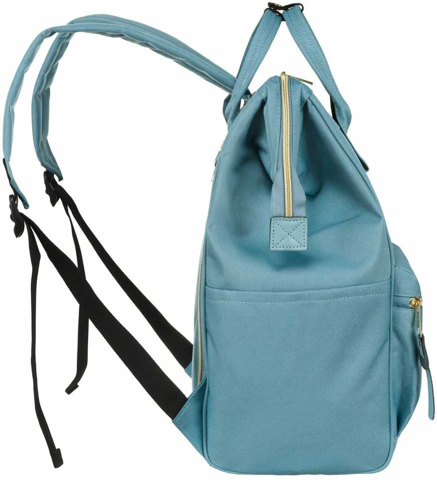Moteriškas kuprinė, mėlyna, poliesteris