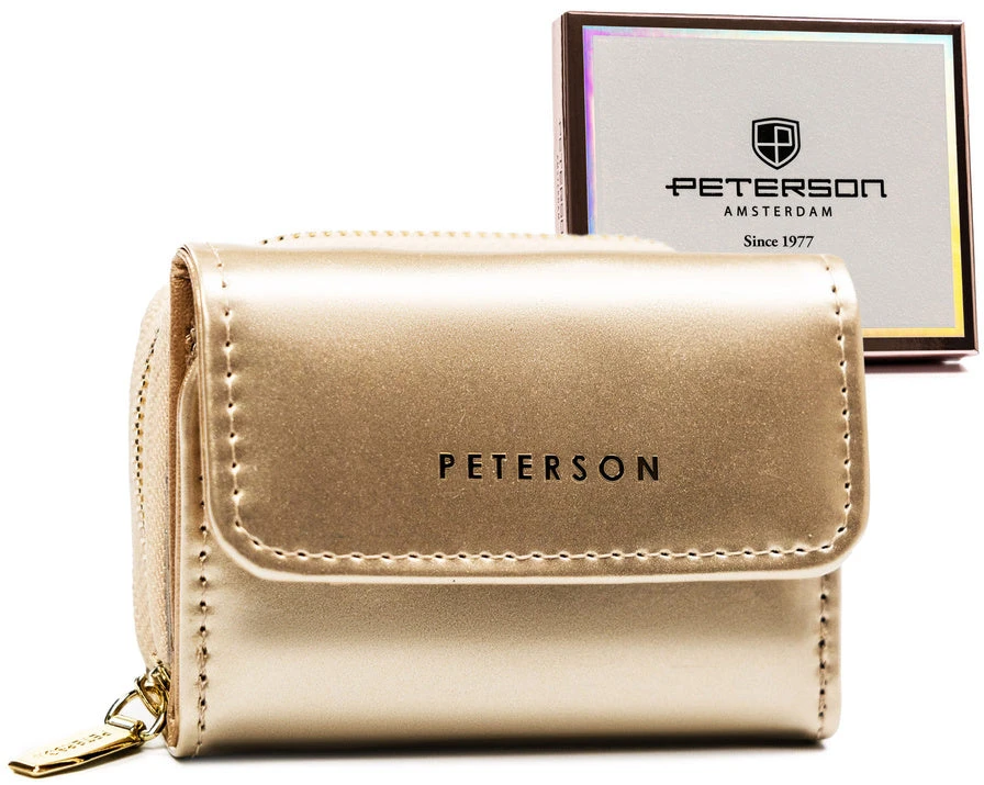 Natūralios odos piniginė moterims Peterson L89
