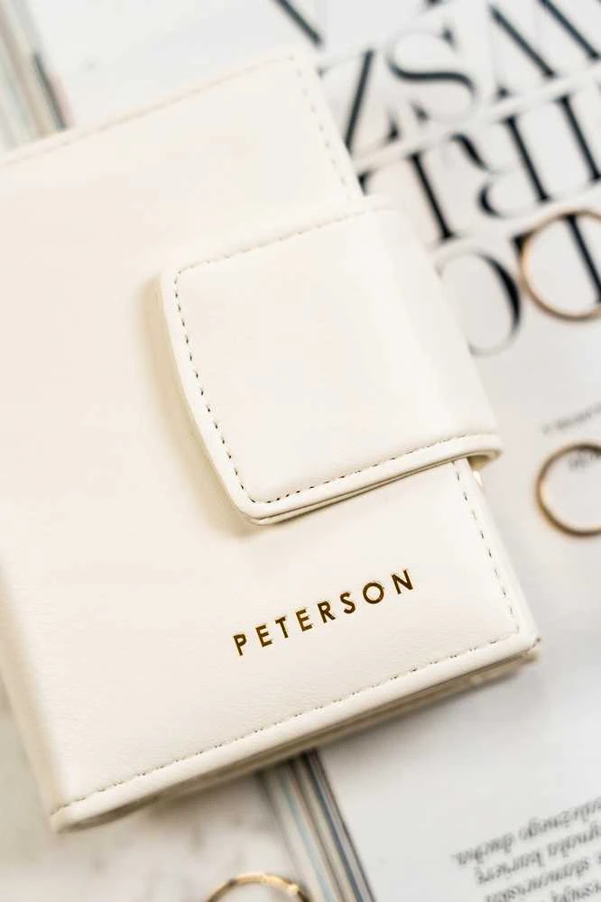 Natūralios odos piniginė moterims Peterson L116